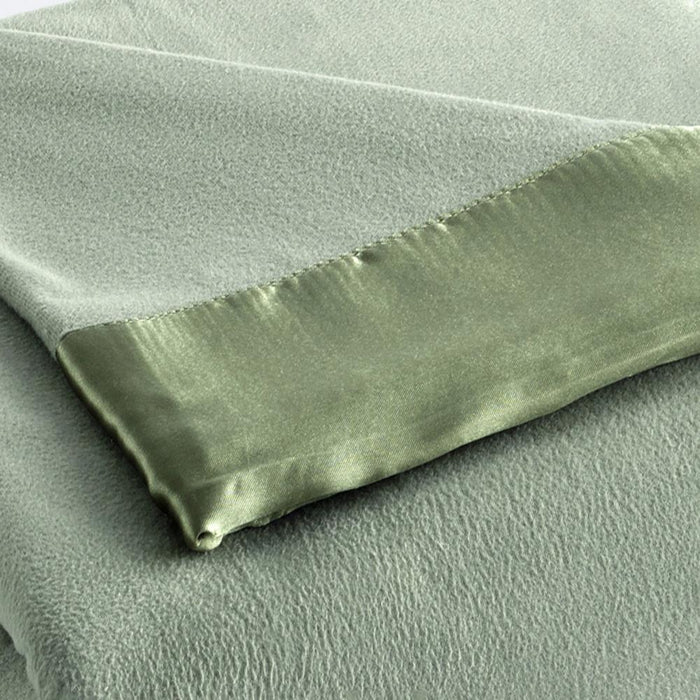 Micro Flannel All Seasons Lightweight Sheet Blanket, King, Willow - King,Willow
