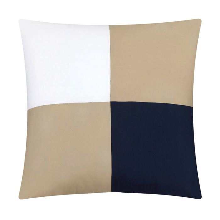 Chic Home Irina Pinch Pleat Pintuck Design BIB Sheet Set 20 Pieces Comforter Pillowcases Window Treatments Decorative Pillows & Shams - King 104x90, Navy - King