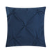 Chic Home Mycroft Pinch Pleated Ruffled Bed In A Bag Soft Microfiber Sheets 10 Pieces Comforter Decorative Pillows & Shams - King 104x90, Navy - King