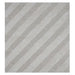 Unique Stripe Honeycomb Sculptured Bath Rug Is Made Soft Plush Cotton Is Super Soft The Touch 21" X 34" Ivory - 21" X 34"
