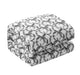 Chic Home Chrisley Duvet Cover Set Contemporary Watercolor Overlapping Rings Pattern Print Design Bedding - Pillow Shams Included - 3 Piece - Queen 90x90", Grey - Queen