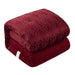 Chic Home Arlow Comforter Set Jacquard Geometric Quilted Pattern Design Bedding Berry, King - King