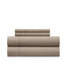 Chic Home Casey Sheet Set Solid Color Washed Garment Technique - Includes 1 Flat, 1 Fitted Sheet, and 2 Pillowcases - 4 Piece - King 108x102", Taupe - Taupe