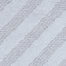 Unique Stripe Honeycomb Sculptured Bath Rug  Made Soft Plush Cotton  Super Soft The Touch 24" X 40" White - 24" X 40"