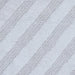Unique Stripe Honeycomb Sculptured Bath Rug Made Soft Plush Cotton  Super Soft The Touch 20" X 30" White - 20" X 30"