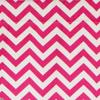 RLF Home Zig Zag Cornice  100% Cotton with Fully Lined 3" Rod Pocket Valnance for Windows 50" x 17" Lipstick