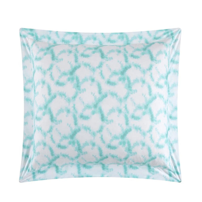 Chic Home Chrisley Duvet Cover Set Contemporary Watercolor Overlapping Rings Pattern Print Design Bedding - Pillow Sham Included - 2 Piece - Twin 68x90", Aqua