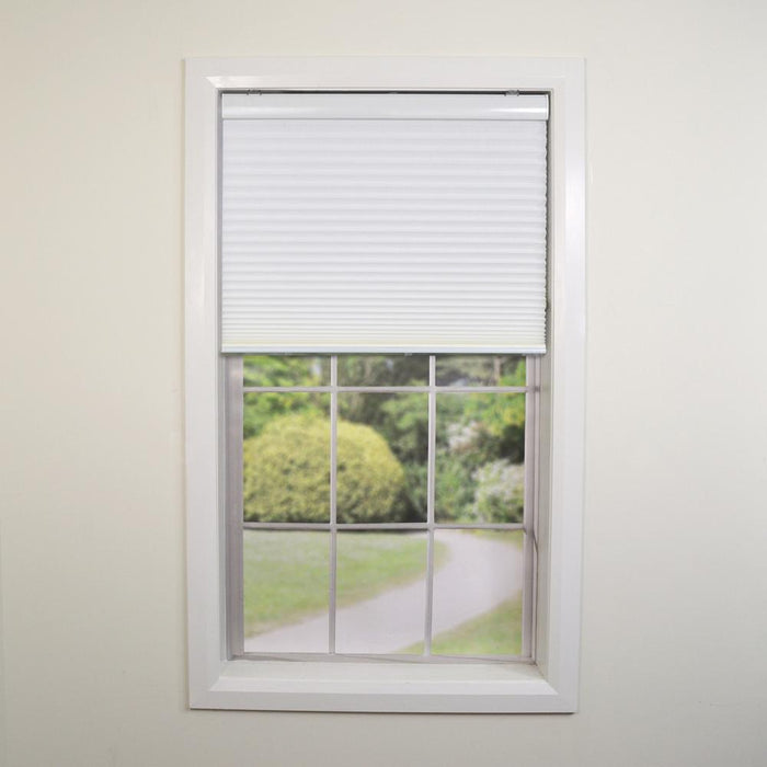 Versailles Home Fashions Cordless Honeycomb Insulating All Season Light Filtering Cellular Window Shade 32" X 72" White