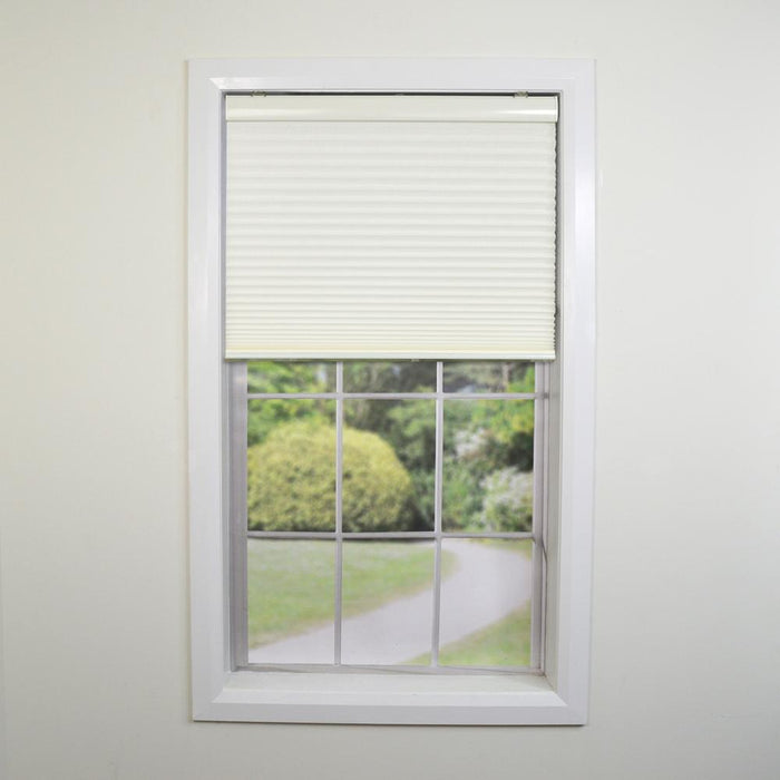 Versailles Home Fashions Cordless Honeycomb Insulating All Season Light Filtering Cellular Window Shade 32" X 72" Ivory