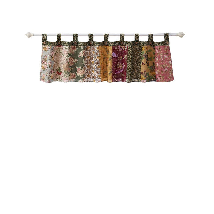 Greenland Home Fashion Antique Chic Window Valance - Multi 84x21"