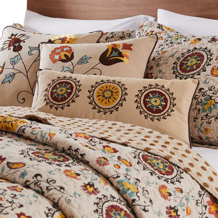 Greenland Home Fashion Andorra Accessory Decorative Pillow Neck - Multi 10x22"