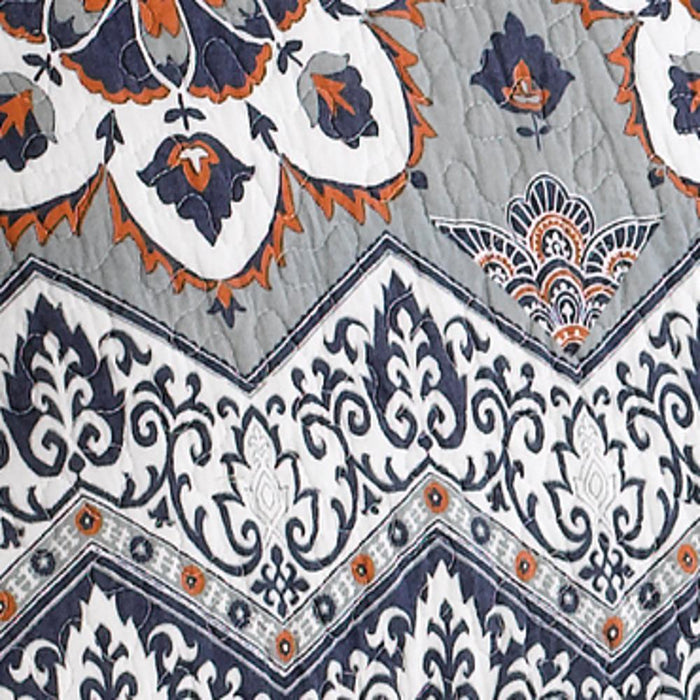 Greenland Home Fashion Medina Sham - King 20x36", Saffron