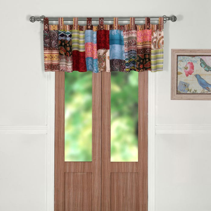 Greenland Home Fashion Bohemian Dream Window Valance - Multi 84x21"