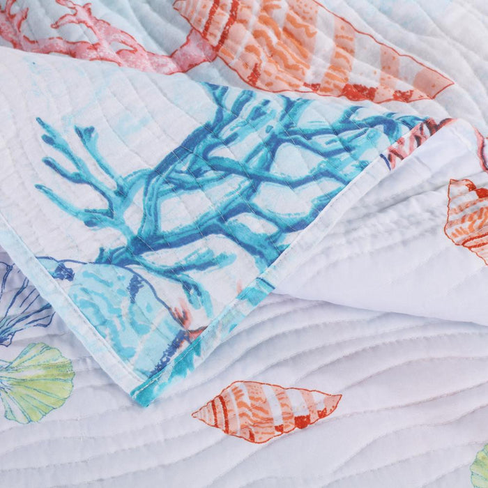 Barefoot Bungalow Sarasota Accessory Throw Blanket - 50x60", Multicolor
