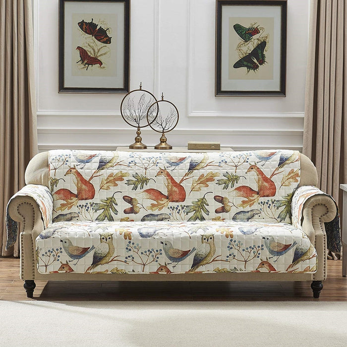 Barefoot Bungalow Willow Reversible Furniture Protector Slipcover - Multi