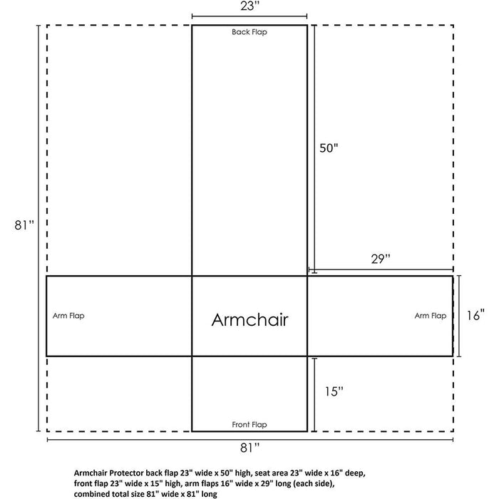 Barefoot Bungalow Phoenix Reversible Furniture Protector Slipcover - Tan