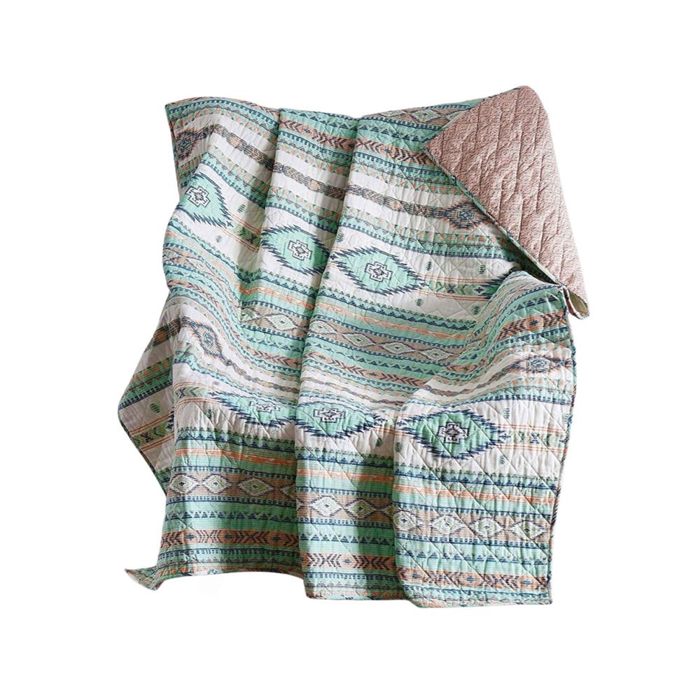Barefoot Bungalow Accessory Throw Phoenix - Phoenix Turquoise 50x60