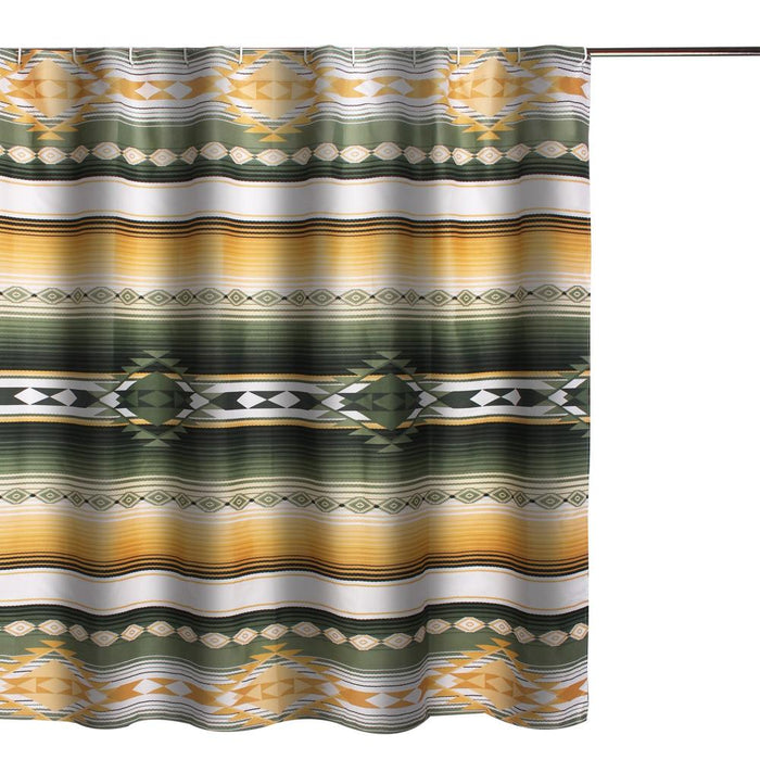 Greenland Home Fashions Zuma Bath Shower Curtain - Cactus 72x72