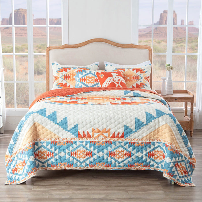 Greenland Home Horizon Fashions Southwestern Native Boho Quilt Set