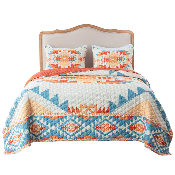 Greenland Home Horizon Fashions Southwestern Native Boho Quilt Set