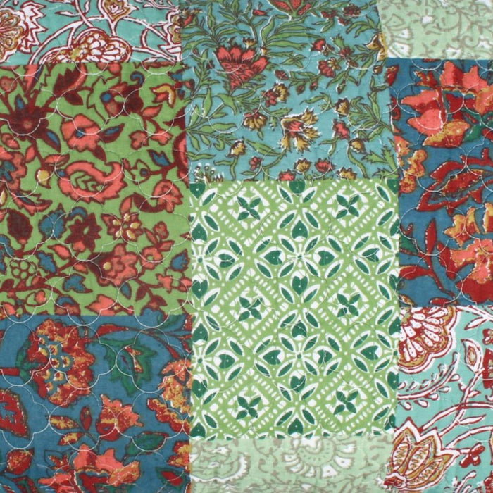 Greenland Home Fashions Jasmin Luxurious Comfortable Ultra Soft Pillow Sham Jade