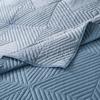 Greenland Home Fashions Riviera Dutch Velvet Luxurious Modern Ultimate Comfort Soft Plush Look Throw Accessory 50"x60" Spa Blue