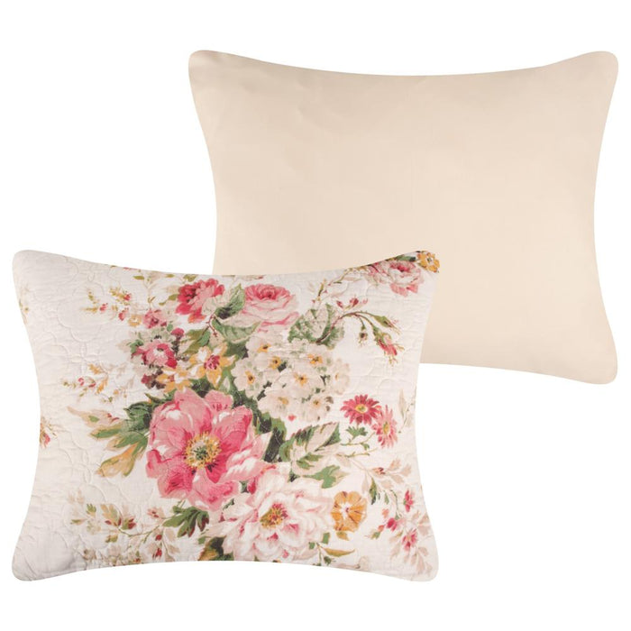 Greenland Home Fashions Grace Stunning Floral Design Luxurious Modern Ultimate Comfort Sham Buttercup