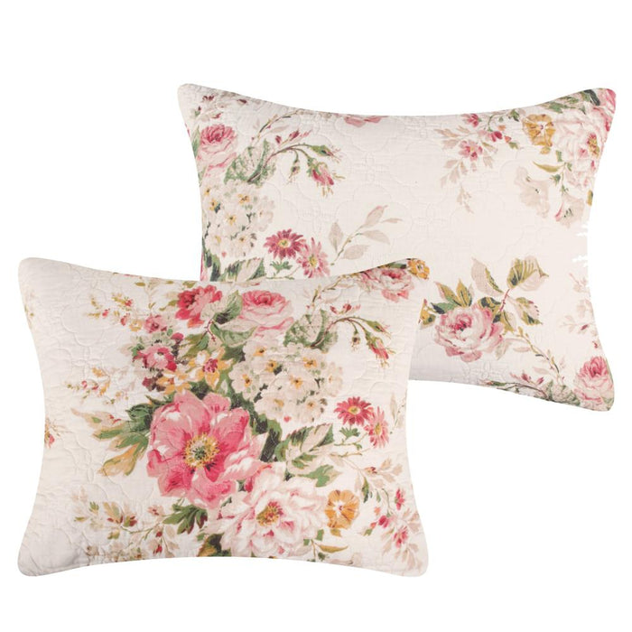 Greenland Home Fashions Grace Stunning Floral Design Luxurious Modern Ultimate Comfort Sham Buttercup