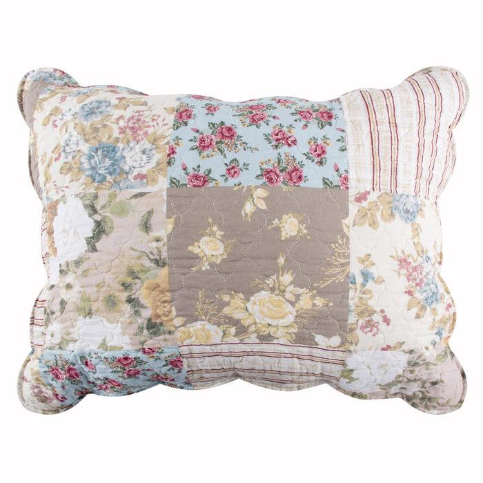 Greenland Home Fashions French Country Luxurious Ultra Soft Pillow Sham Multicolor