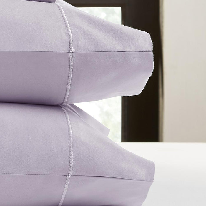 Hotel Concepts 500 Thread Count Sateen Sheet - 4 Piece Set - Lavender