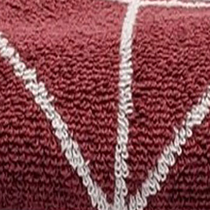 Knightsbridge Luxurious 6 Pieces Yarn Dyed Jacquard All Season Towel Set Merlot