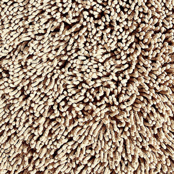 Knightsbridge Chenille Shaggy 220 GSF Non Skid Back Bath Rug 17 x 24