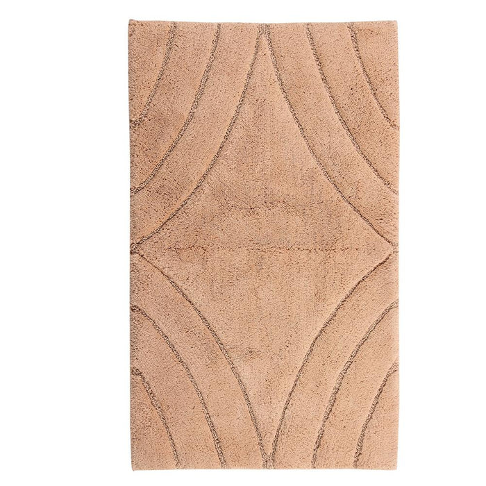 Knightsbridge Diamond 220 GSF Non Skid Back Bath Rug 17 x 24