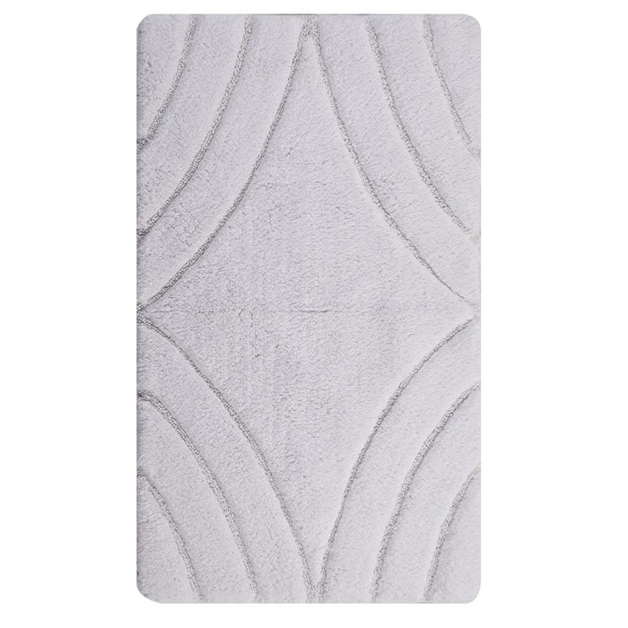 Knightsbridge Diamond 220 GSF Non Skid Back Bath Rug