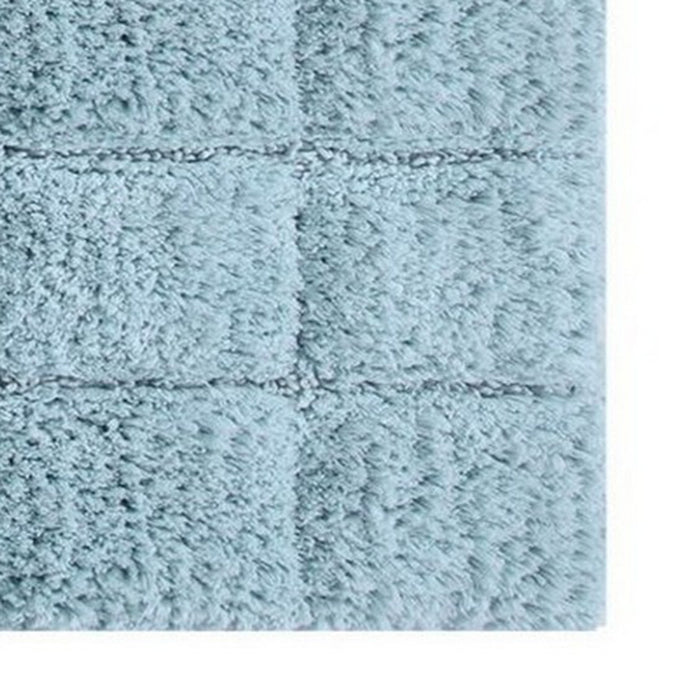 Knightsbridge Summer Tile 220 GSF Non Skid Back Bath Rug 17 x 24