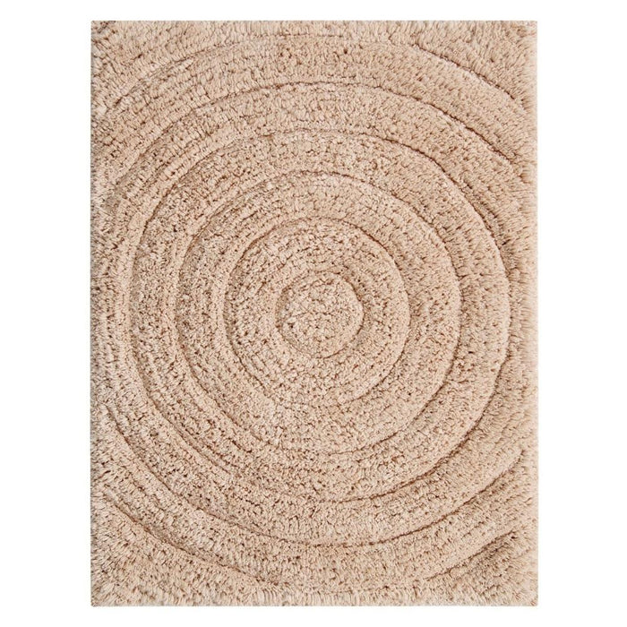 Knightsbridge Echo 220 GSF Non Skid Back Bath Rug 20 x 30 - Natural