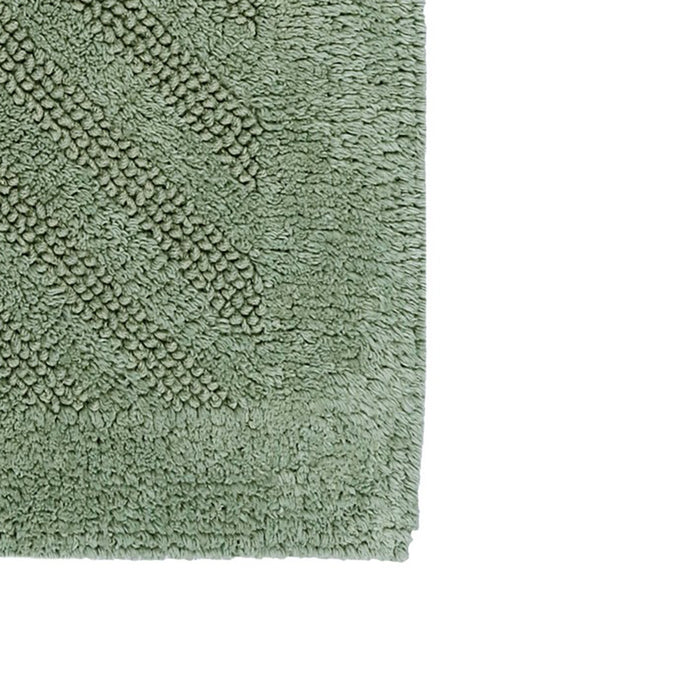Knightsbridge Shooting Star 220 GSF Reversible Bath Rug 20 x 30 - Sage