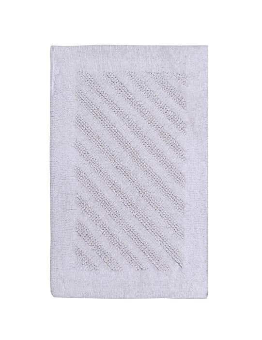 Knightsbridge Shooting Star 220 GSF Reversible Bath Rug 20 x 30 - White