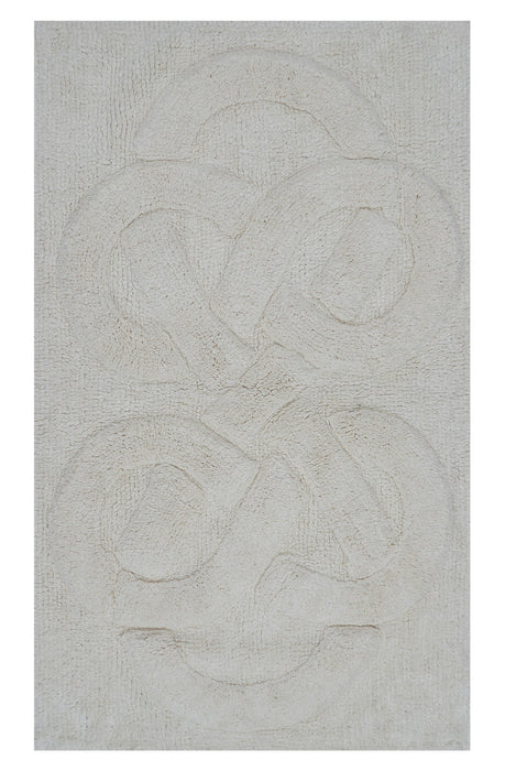 Knightsbridge Tuft Twisted 220 GSF Non Skid Back Bath Rug 20 x 30