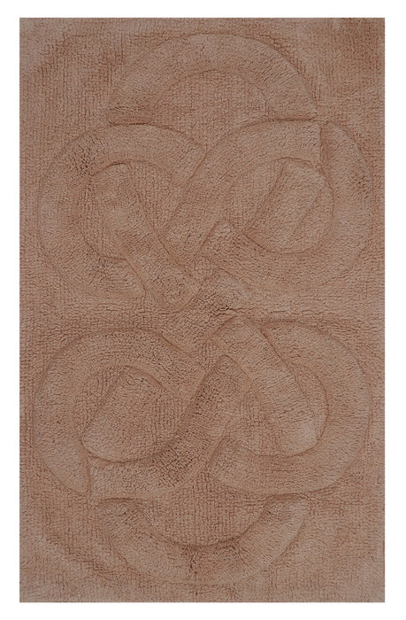 Knightsbridge Tuft Twisted 220 GSF Non Skid Back Bath Rug 20 x 30