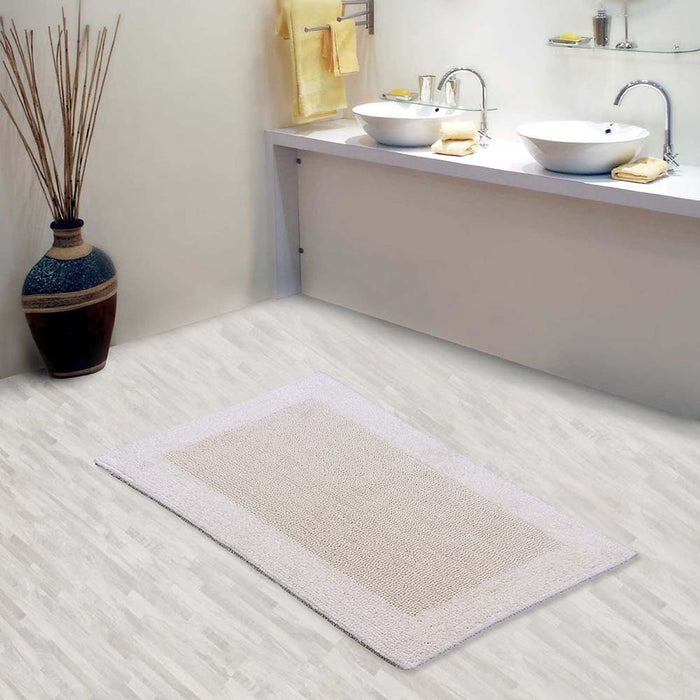 Knightsbridge Bella Napoli 220 GSF Reversible Bath Rug 21 x 34