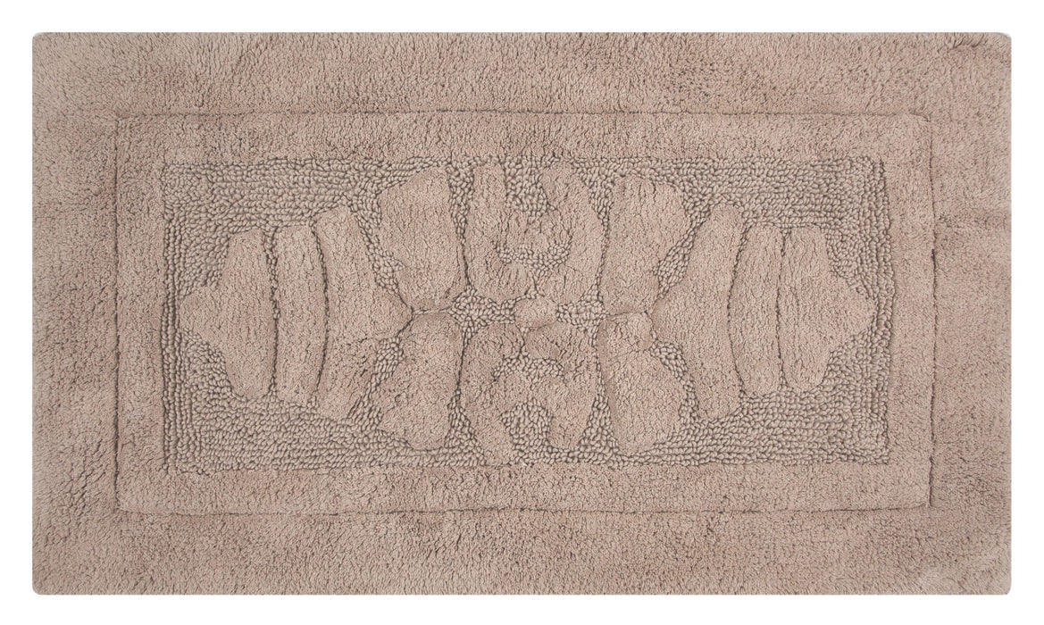 Knightsbridge Cipher 220 GSF Non Skid Back Bath Rug 21 x 34