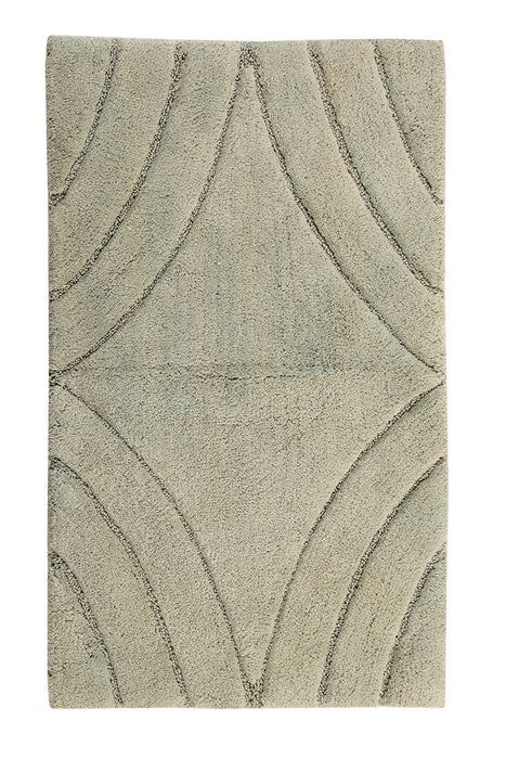 Knightsbridge Diamond 220 GSF Non Skid Back Bath Rug 21" x 34"