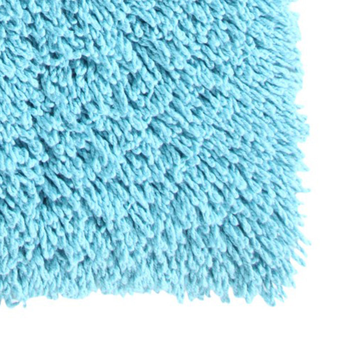 Knightsbridge Melbourne 220 GSF Non Skid Back Bath Rug 21 x 34 - Aqua