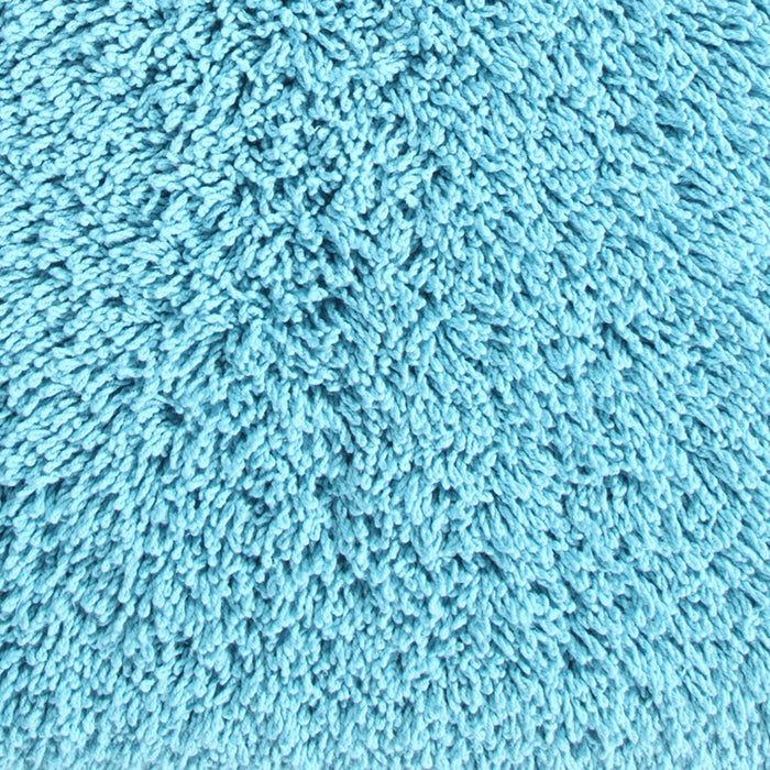 Knightsbridge Melbourne 220 GSF Non Skid Back Bath Rug 21 x 34 - Aqua