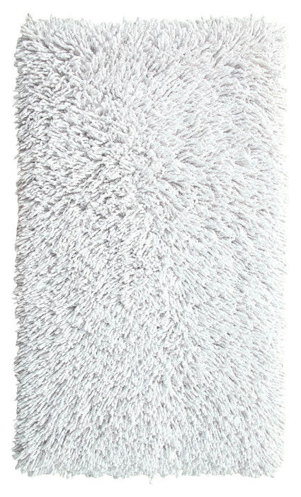 Knightsbridge Melbourne 220 GSF Non Skid Back Bath Rug 21 x 34 - White