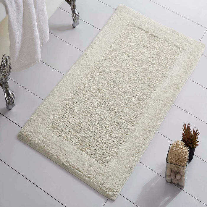 Knightsbridge Naples 220 GSF Non Skid Back Bath Rug 21 x 34