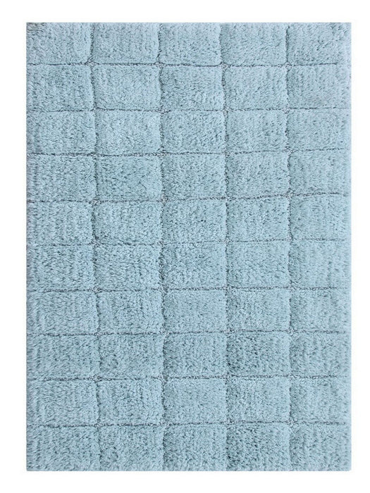 Knightsbridge Summer Tile 220 GSF Non Skid Back Bath Rug 21 x 34