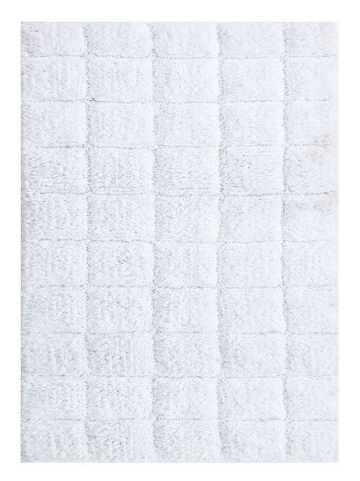 Knightsbridge Summer Tile 220 GSF Non Skid Back Bath Rug 21 x 34