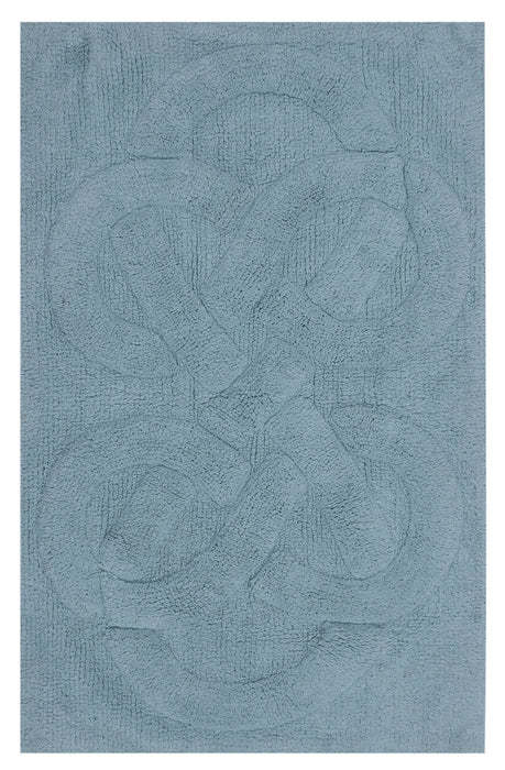Knightsbridge Tuft Twisted 220 GSF Non Skid Back Bath Rug 21 x 34
